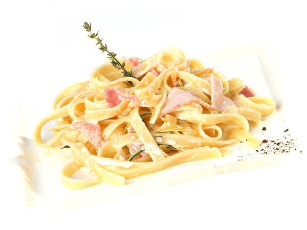 Карбонара с беконом