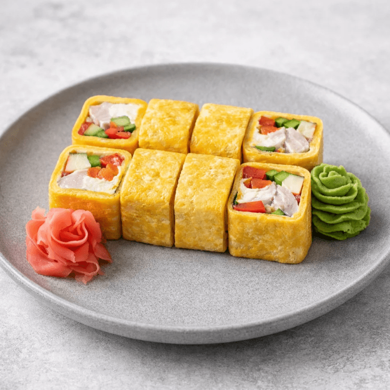 Ролл Тортилья курица 8к