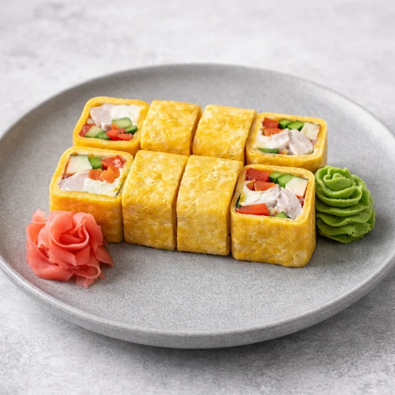 Ролл Тортилья курица 8к