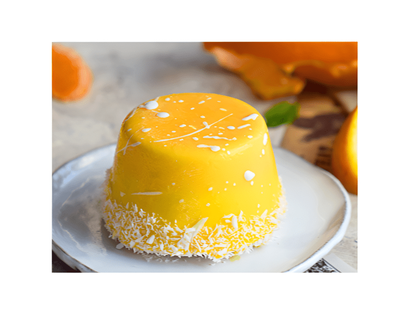 Пирожное "Мандарин-апельсин"