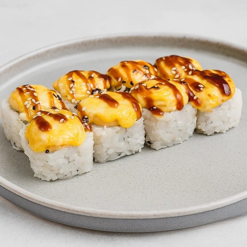 Ролл Сливочный с курицей (8шт)