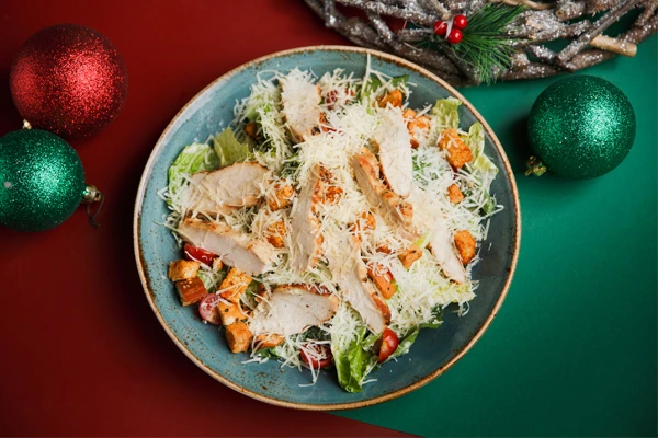 Цезарь с курицей