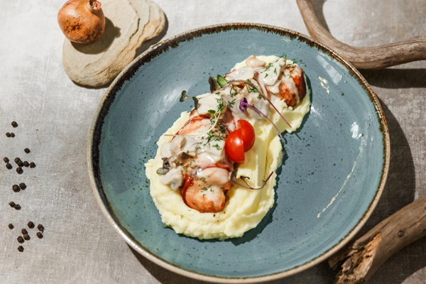 Куриная грудка в беконе