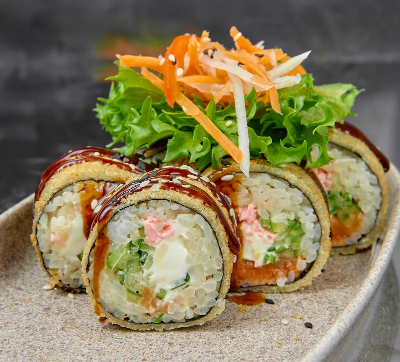 Темпурный с лососем 