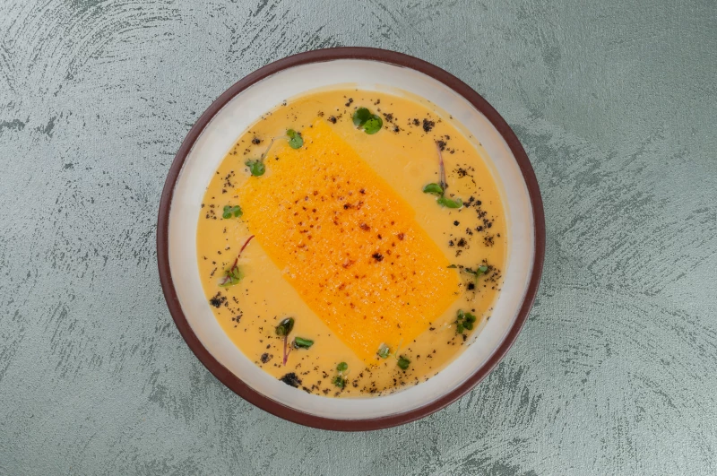 Сырный крем-суп с цветной капустой