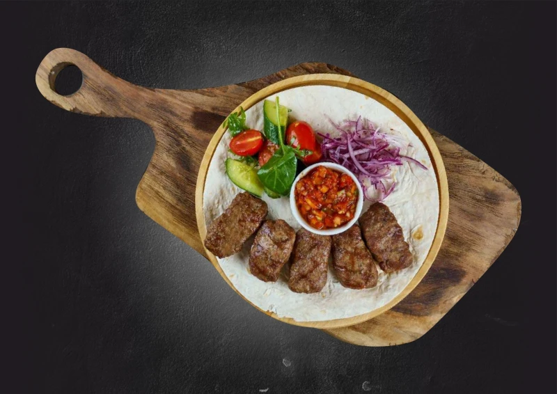 Мини кебаб 160/50/50/30/20гр