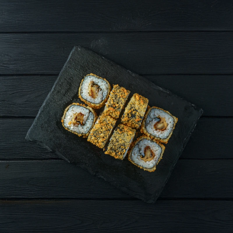 Темпура с креветками