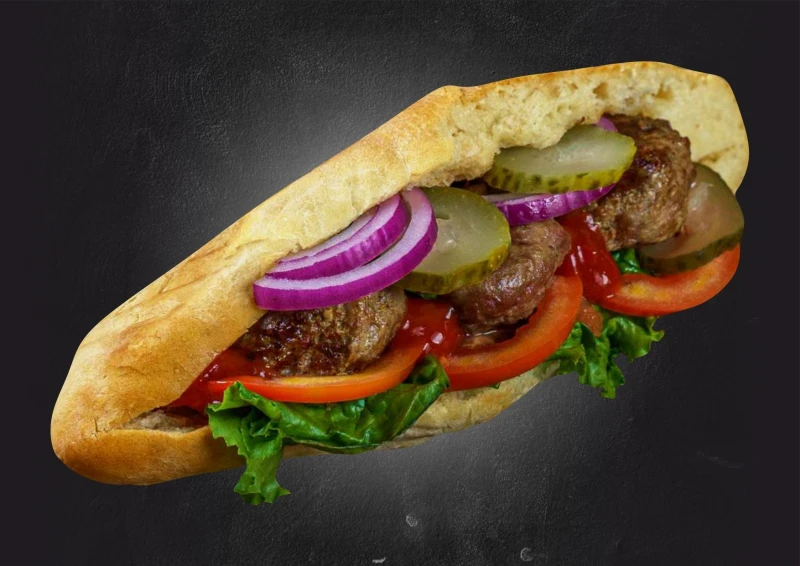 Кюфте Гриль в булке 400гр