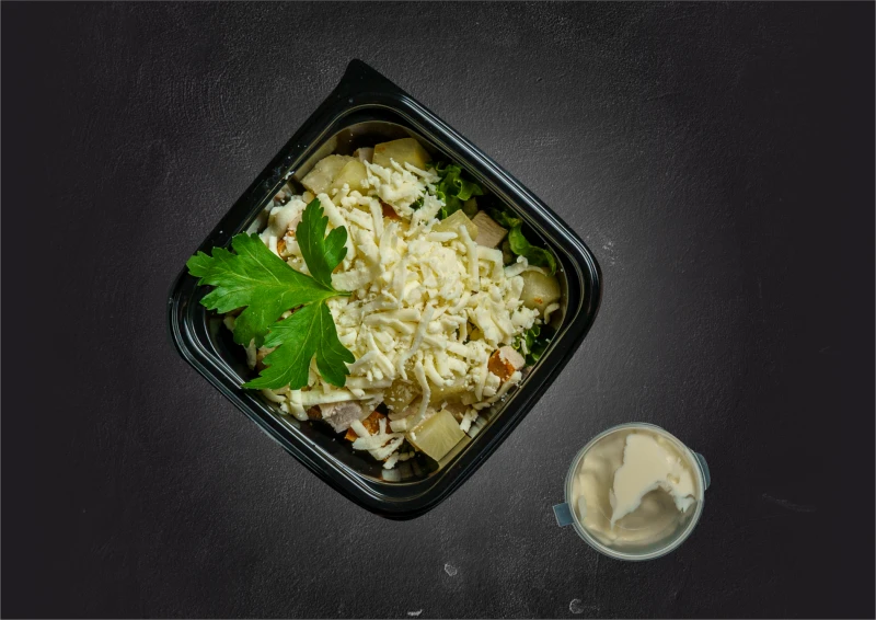 Салат Курица с ананасом 150гр