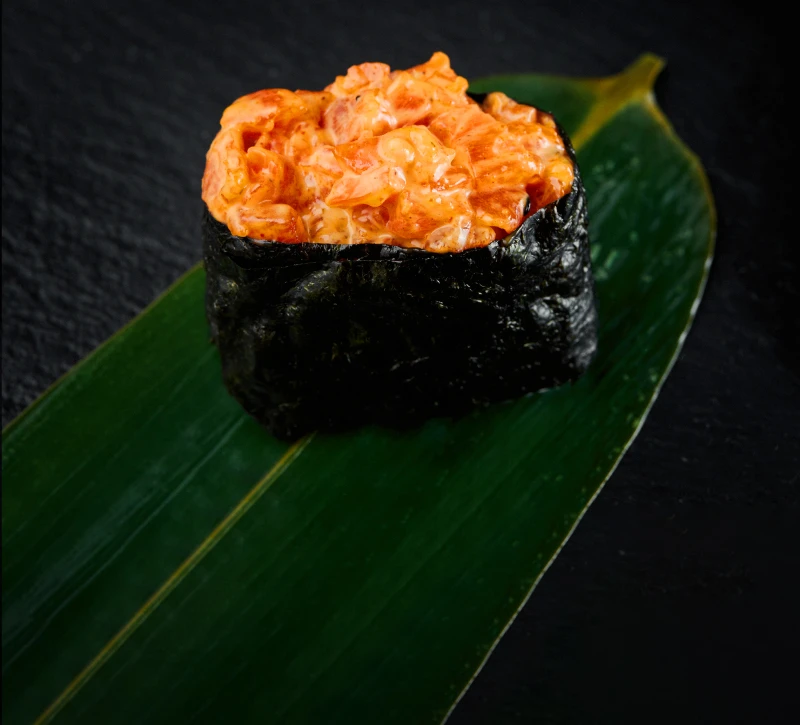 Гунканы с лососем