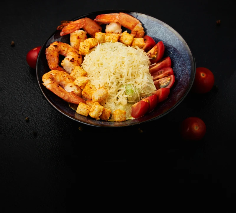 Цезарь с креветками