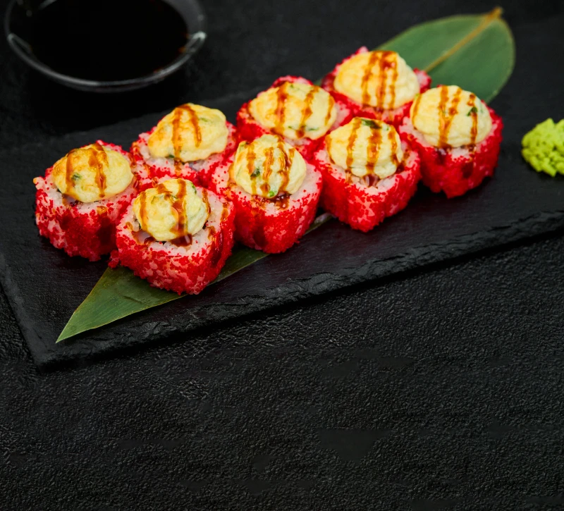 Запечённая креветка 