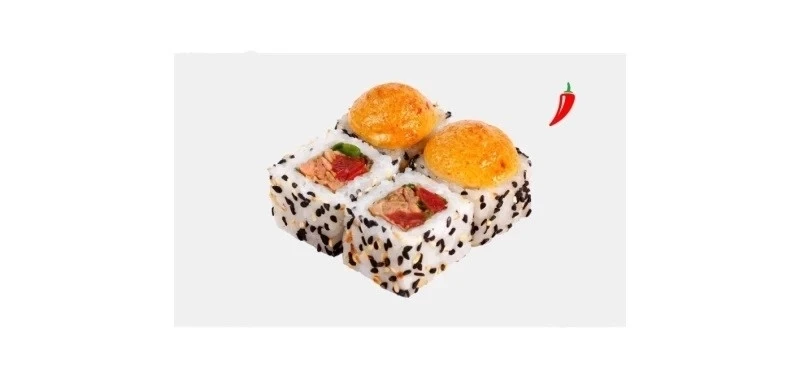 АЛЁ! Ролл Запечённый с лососем спайси