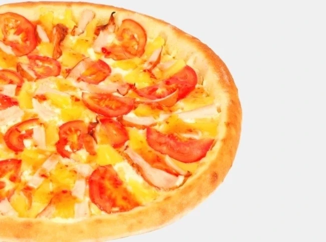 Алё! Пицца цыплёнок с ананасом