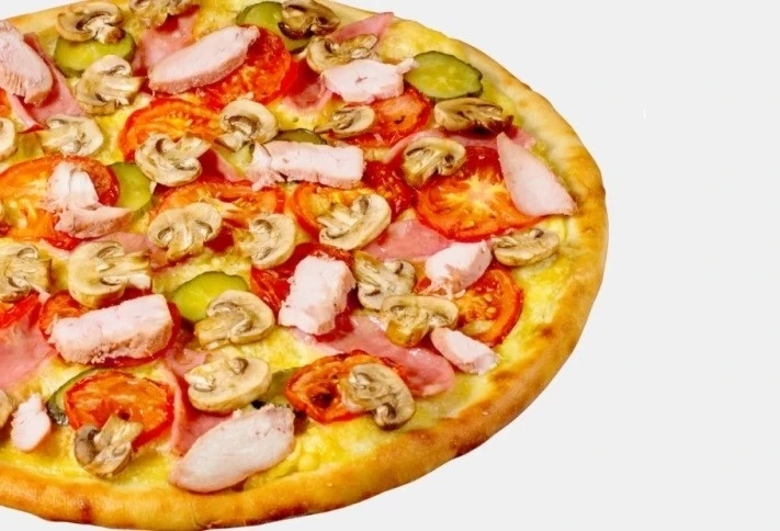 Алё! Пицца Цыпленок с грибами