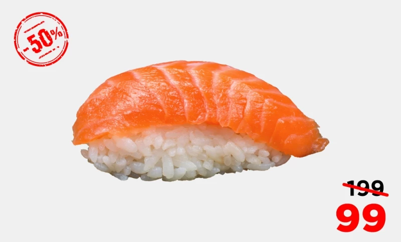 АЛЁ! Суши с лососем 