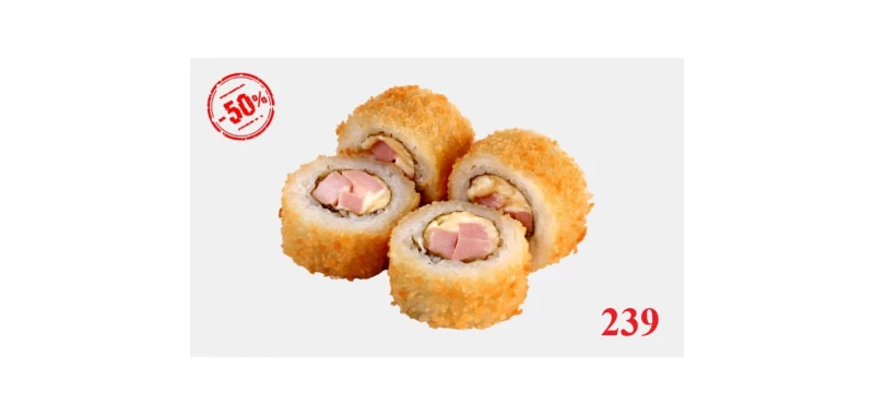 АЛЁ! Ролл Кранч Ветчина с сыром