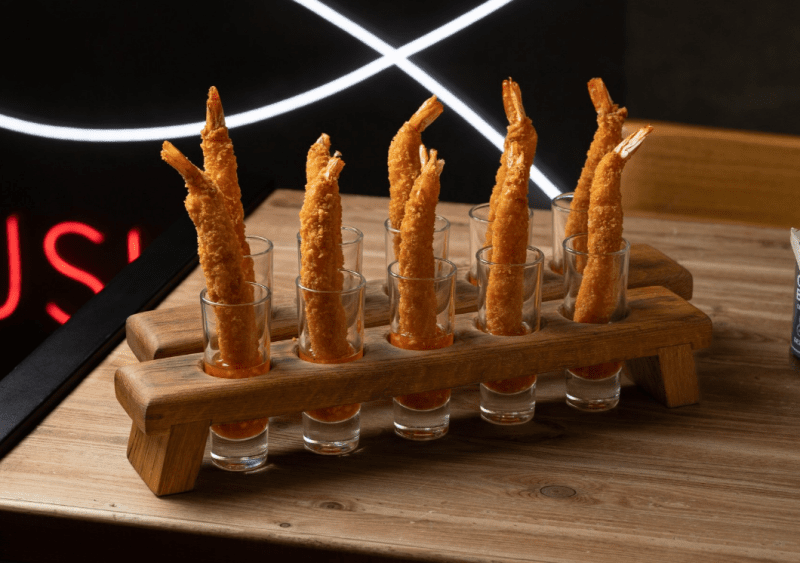 Креветки Темпура