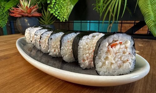 Мини-ролл с крабом