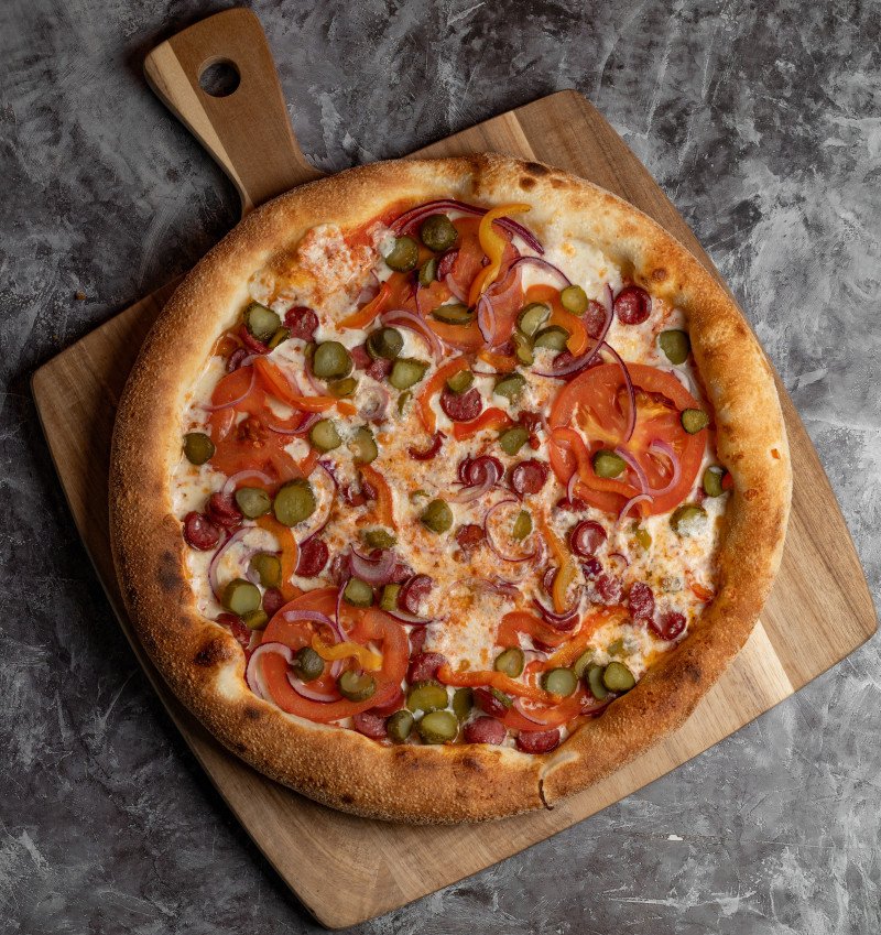 ОХОТНИЧЬЯ  ПИЦЦА