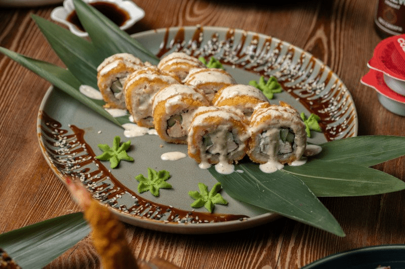 Сальмон темпура