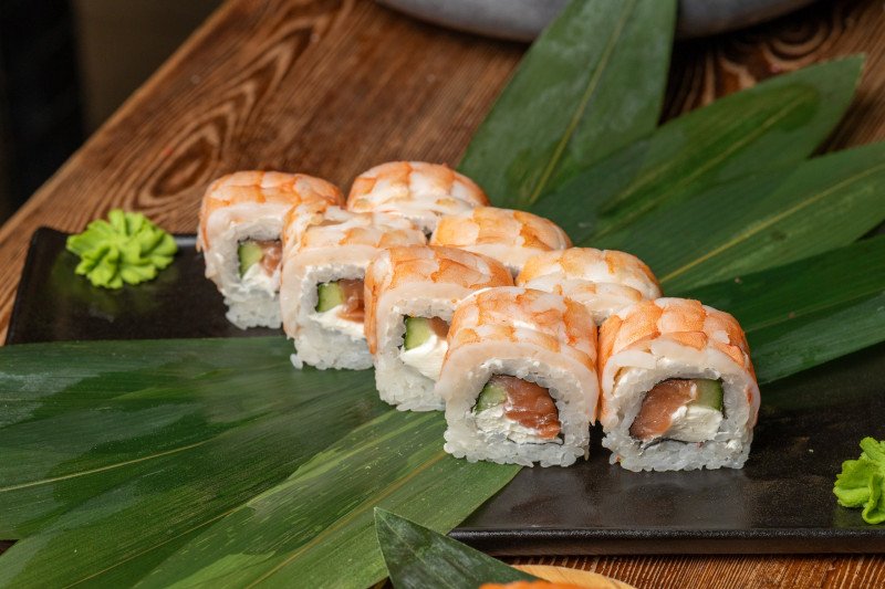 Аляска с креветкой