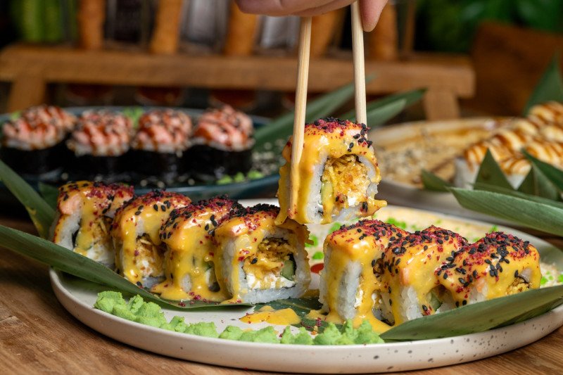 Ролл чипсы с манго