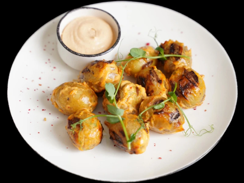 Картофель в мундире на гриле