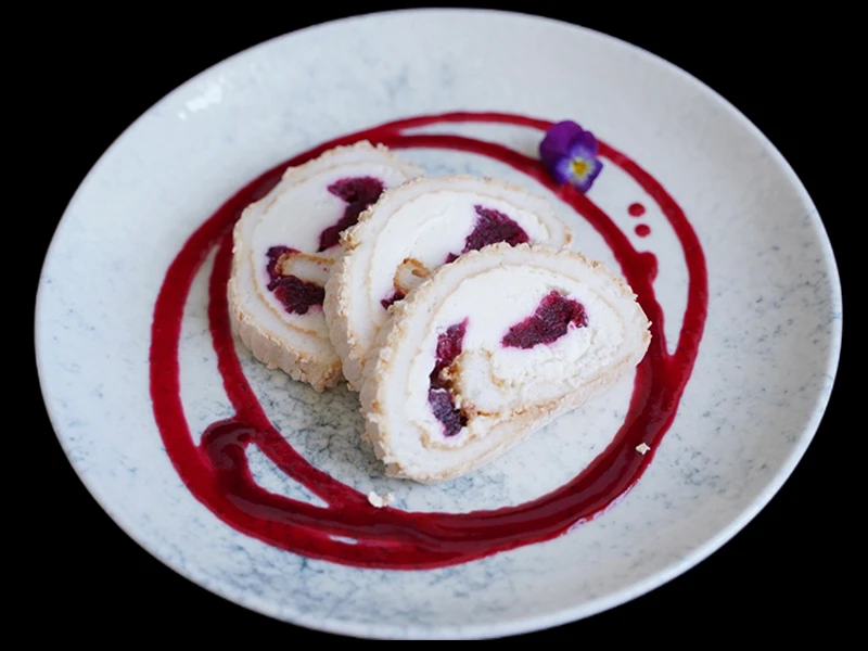 Меренговый рулет