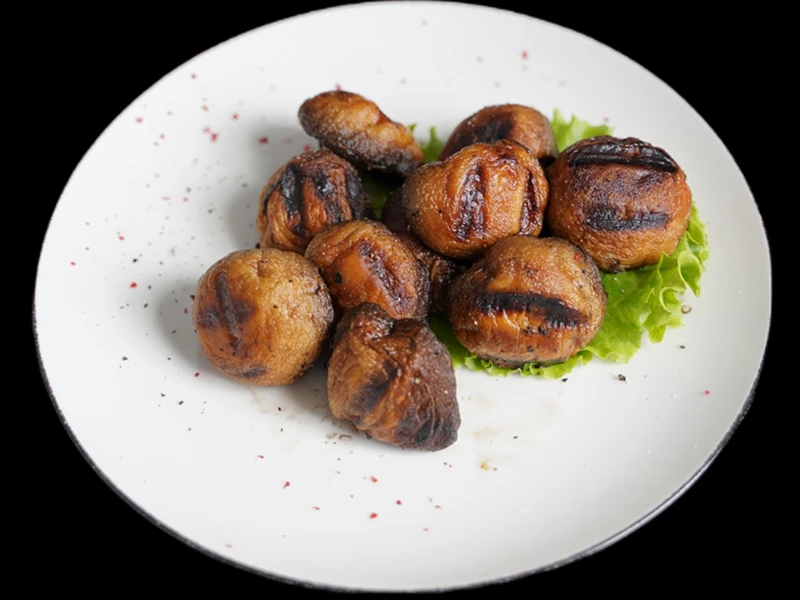 Шампиньоны гриль