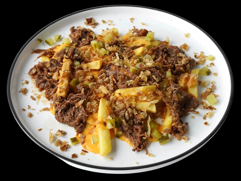 Cheese фри с томленой говядиной 🆕