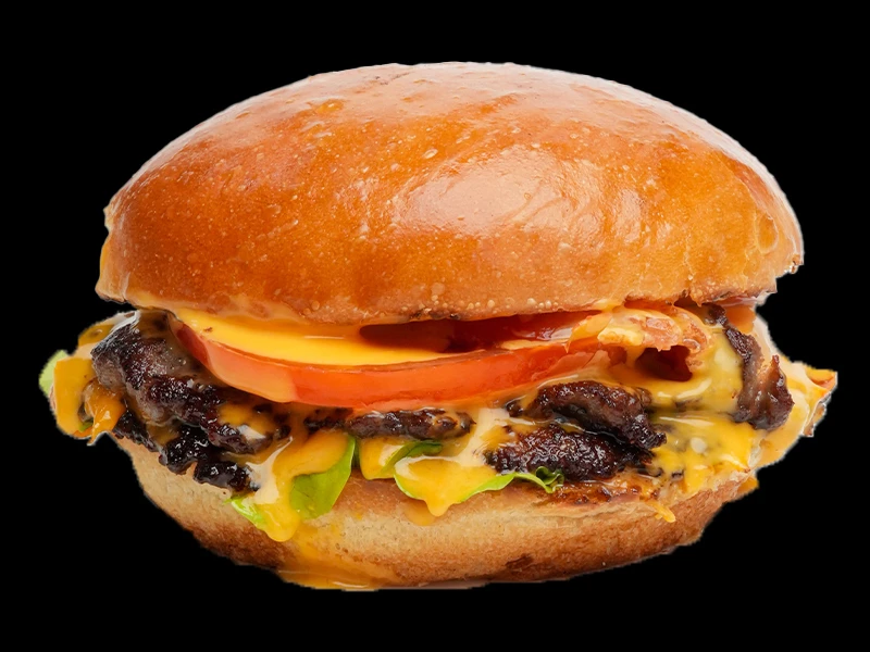 Смэш-бургер сырный