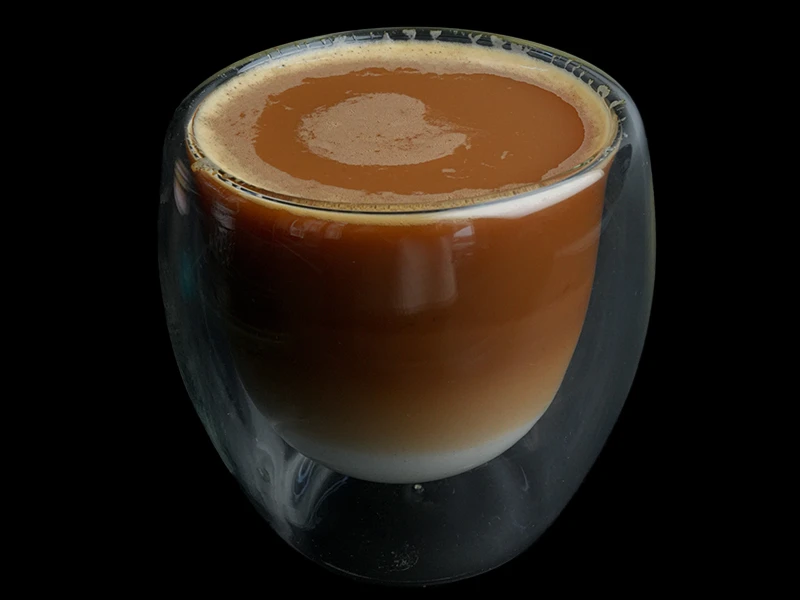 Американо с молоком