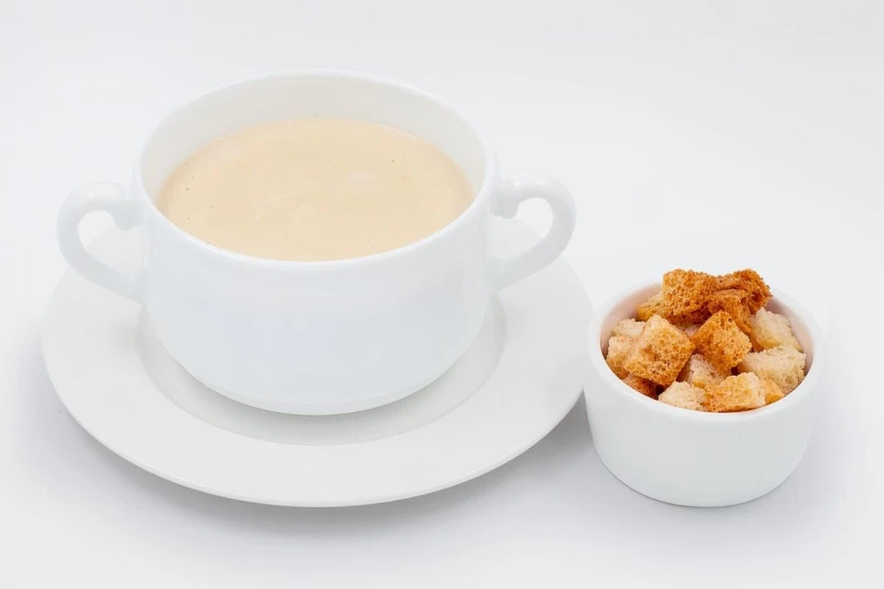 Суп - крем грибной