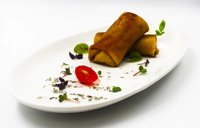 Блины с мясной начинкой