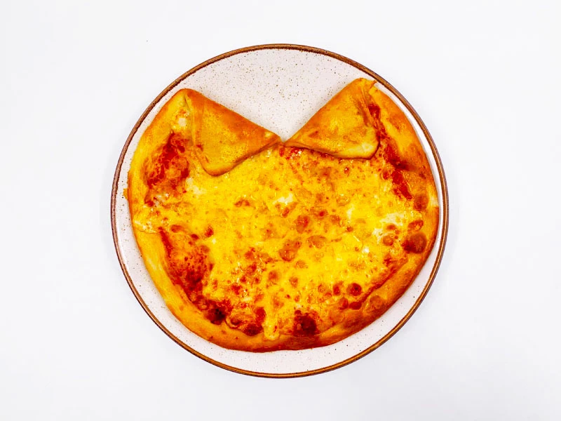 Мини пицца сырная