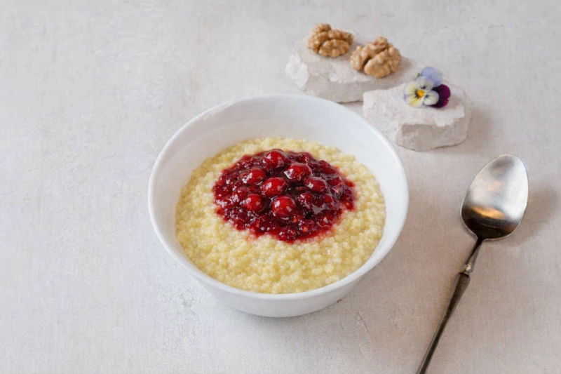 Каша пшенная молочная 205г