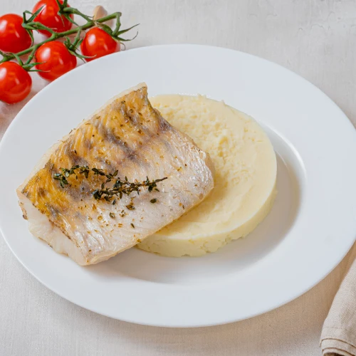 Судак с травами и картофельным пюре 100/150г