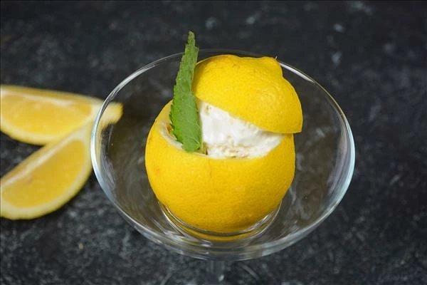 Мороженное лимон 