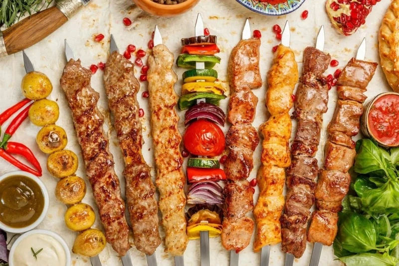 На мангале