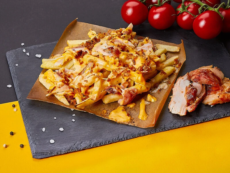 Фри с Беконом и Сыром