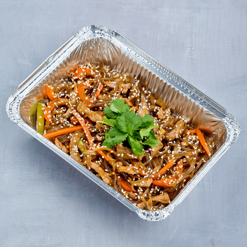 Фунчоза со свининой  