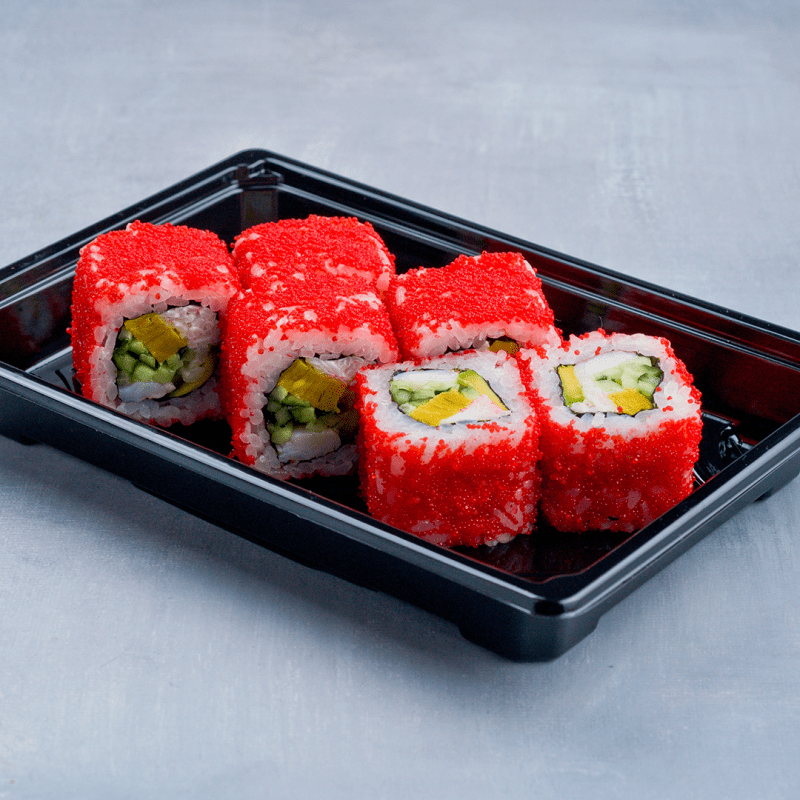 Калифорния с креветкой 