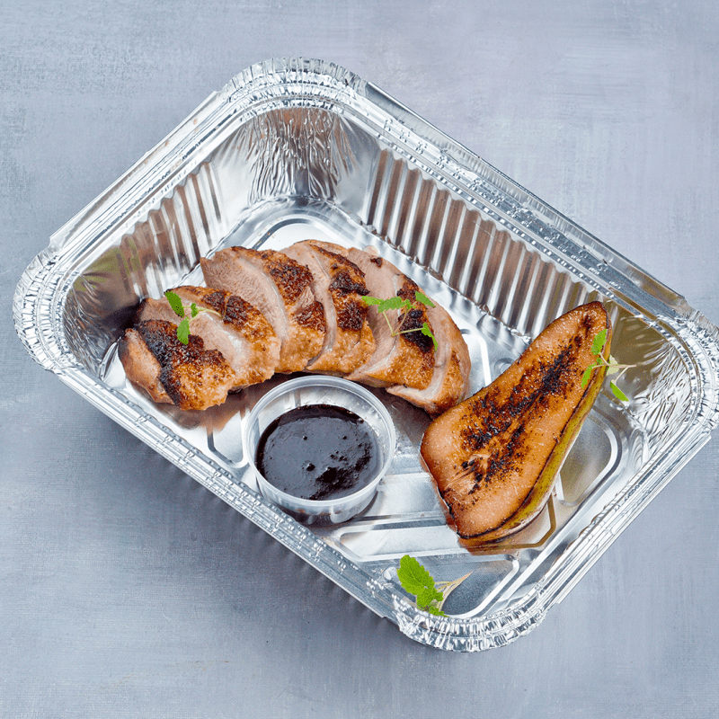 Утиное магрэ с грушей