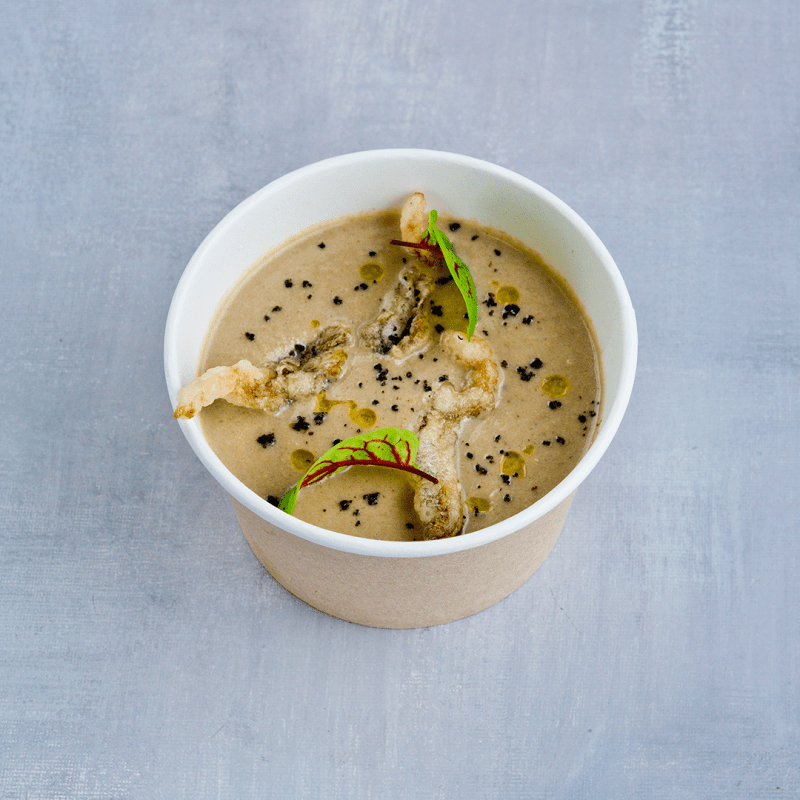 Крем-суп грибной