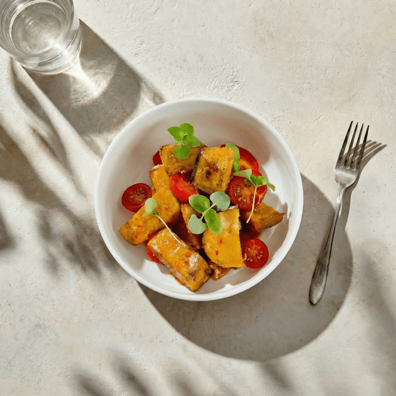 Хрустящие баклажаны постные