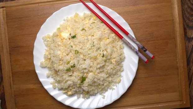 Рис с яйцом 