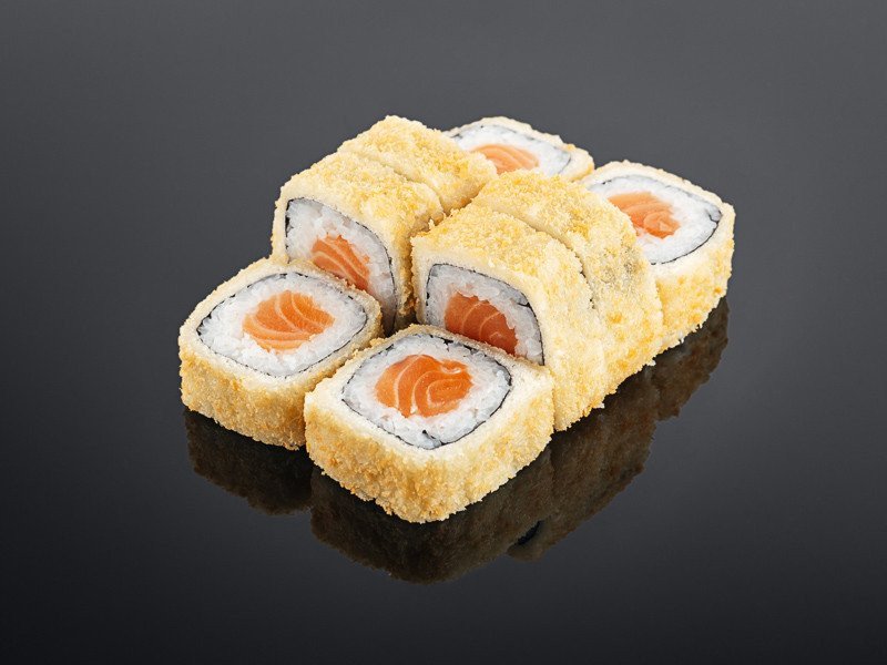 Горячий ролл Лосось
