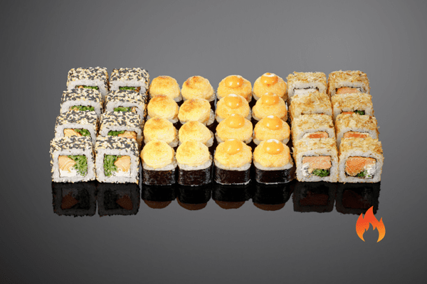 Сет Много лосося