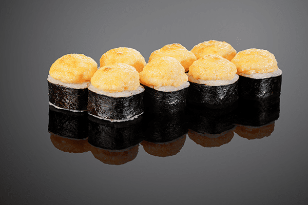 Запеченный ролл Гарнели чизу 